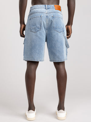 JEANS BERMUDA Blue / 48