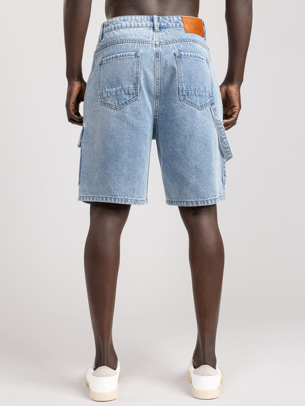 JEANS BERMUDA Blue / 48