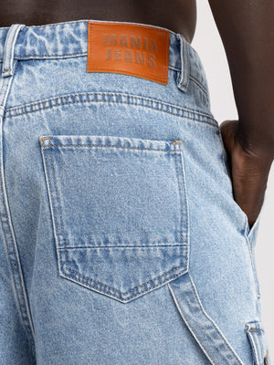JEANS BERMUDA Blue / 48