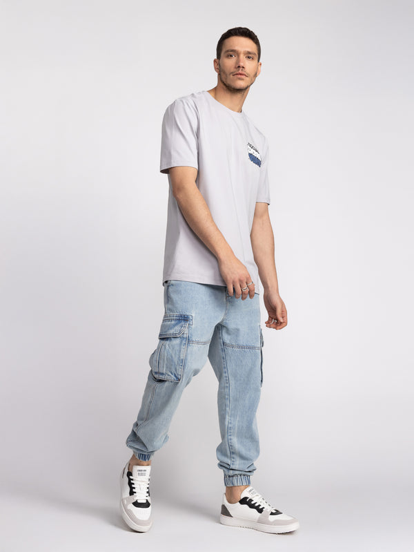 FASHION T-SHIRT Light Gray / XXS