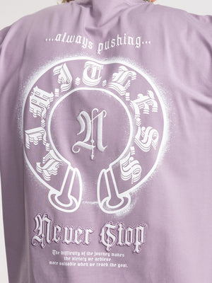 FASHION T-SHIRT Light Smoky Purple / XXS