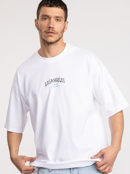 T-SHIRT OVER SIZE White / XXS