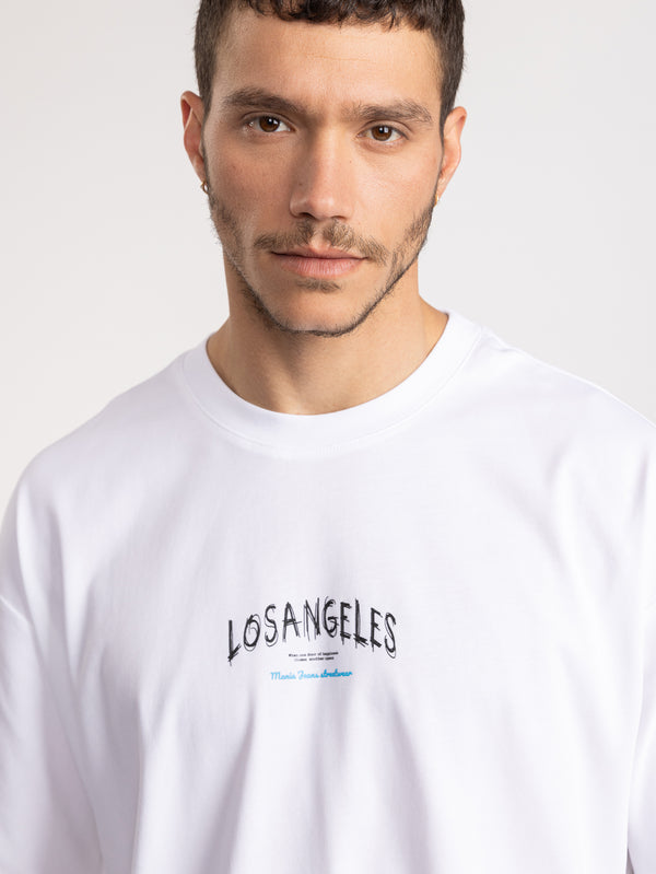 T-SHIRT OVER SIZE White / XXS