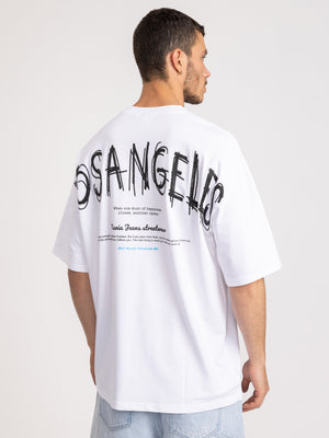 T-SHIRT OVER SIZE White / XXS