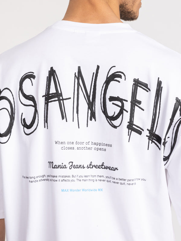 T-SHIRT OVER SIZE White / XXS