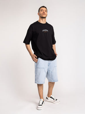 T-SHIRT OVER SIZE Black / XXS