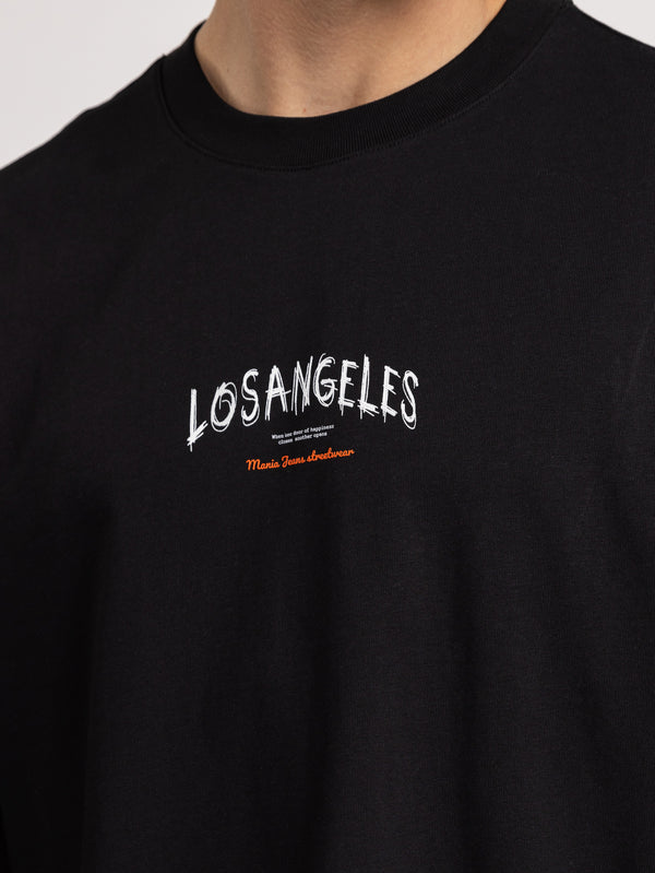 T-SHIRT OVER SIZE Black / XXS