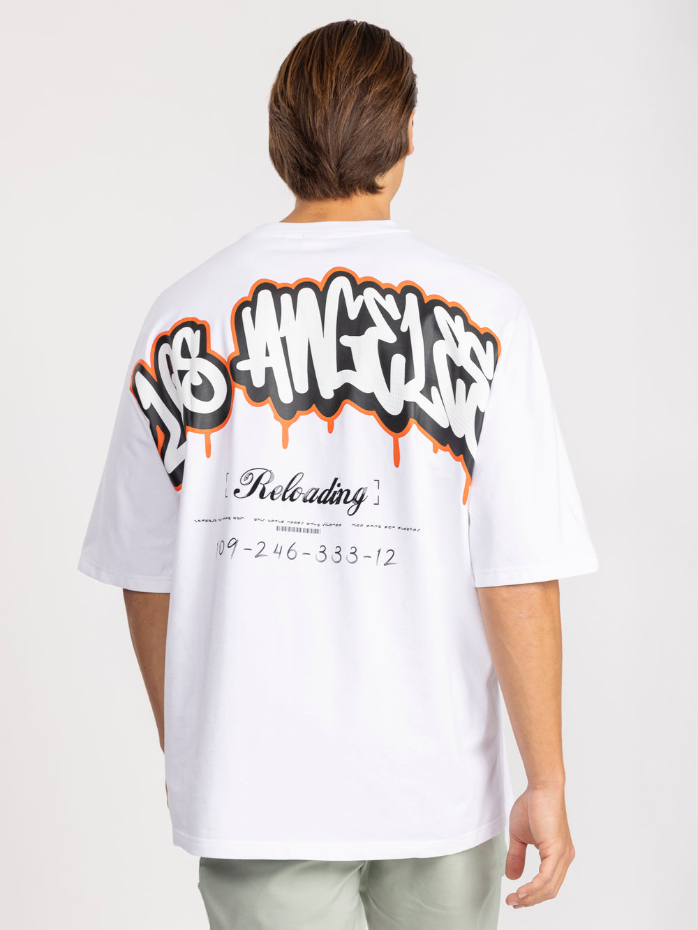 T-SHIRT OVER SIZE White / XXS