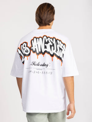 T-SHIRT OVER SIZE White / XXS