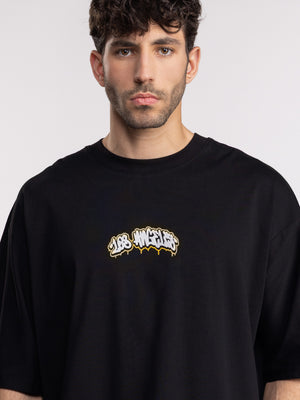 T-SHIRT OVER SIZE Black / XXS