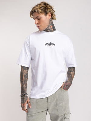T-SHIRT OVER SIZE White / XXS