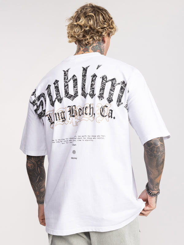 T-SHIRT OVER SIZE White / XXS