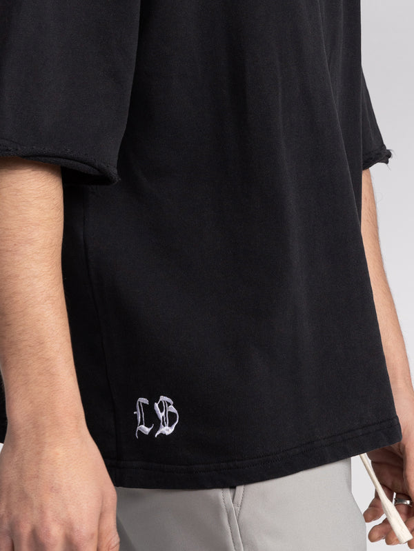 T-SHIRT OVER SIZE Black / XXS
