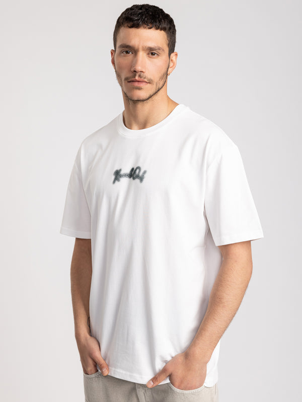 T-SHIRT OVER SIZE Cream / XXS