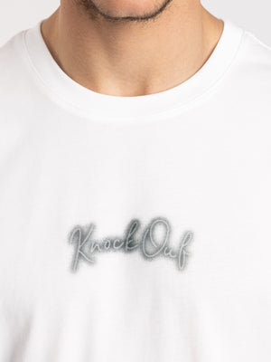 T-SHIRT OVER SIZE Cream / XXS