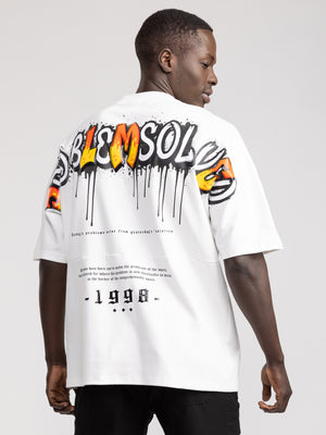 T-SHIRT OVER SIZE White / XXS