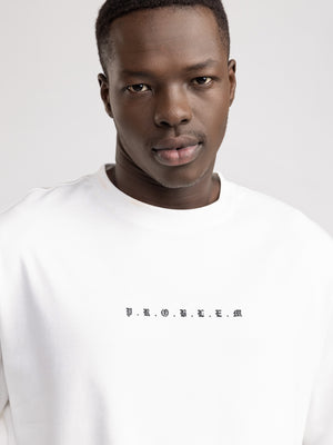 T-SHIRT OVER SIZE White / XXS
