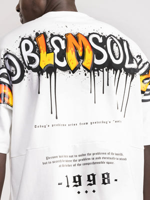 T-SHIRT OVER SIZE White / XXS