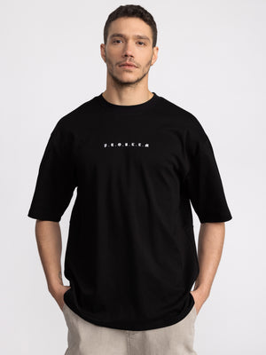 T-SHIRT OVER SIZE Black / XXS