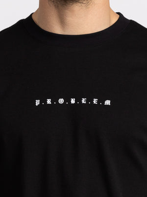 T-SHIRT OVER SIZE Black / XXS
