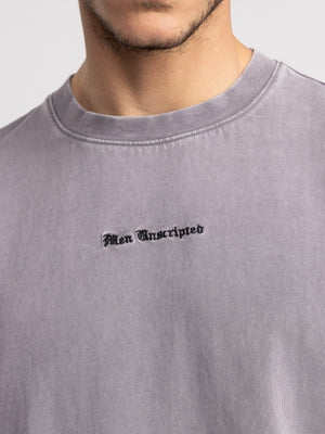 T-SHIRT OVER SIZE Gray / XXS