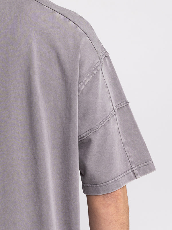 T-SHIRT OVER SIZE Gray / XXS
