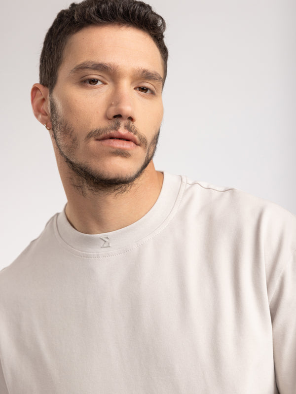 FASHION BASIC T-SHIRTS Light Gray / XXS