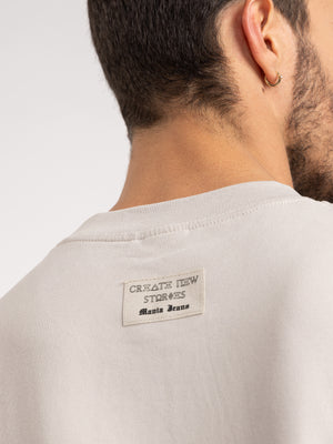 FASHION BASIC T-SHIRTS Light Gray / XXS