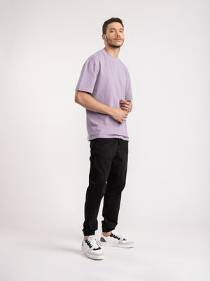 FASHION BASIC T-SHIRTS Light Smoky Purple / XXS