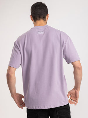 FASHION BASIC T-SHIRTS Light Smoky Purple / XXS