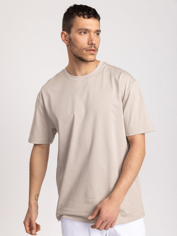 FASHION BASIC T-SHIRTS Stone / XXS