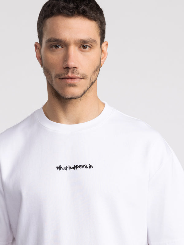 T-SHIRT OVER SIZE White / XXS