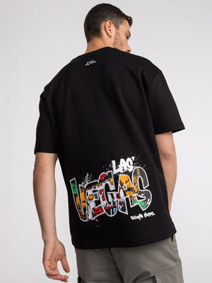 T-SHIRT OVER SIZE Black / XXS