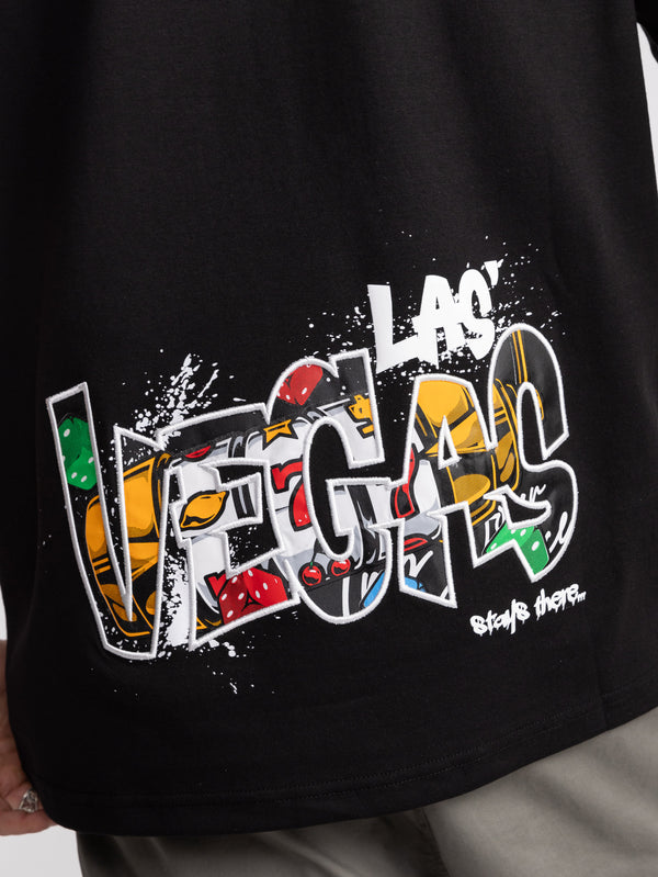 T-SHIRT OVER SIZE Black / XXS