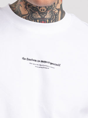 T-SHIRT OVER SIZE White / XXS