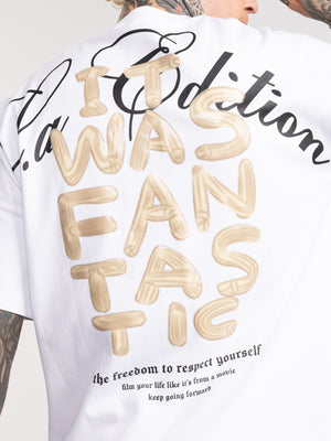 T-SHIRT OVER SIZE White / XXS