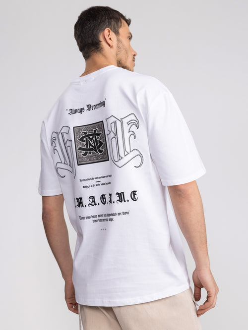 T-SHIRT OVER SIZE White / XXS