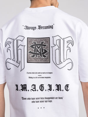 T-SHIRT OVER SIZE White / XXS