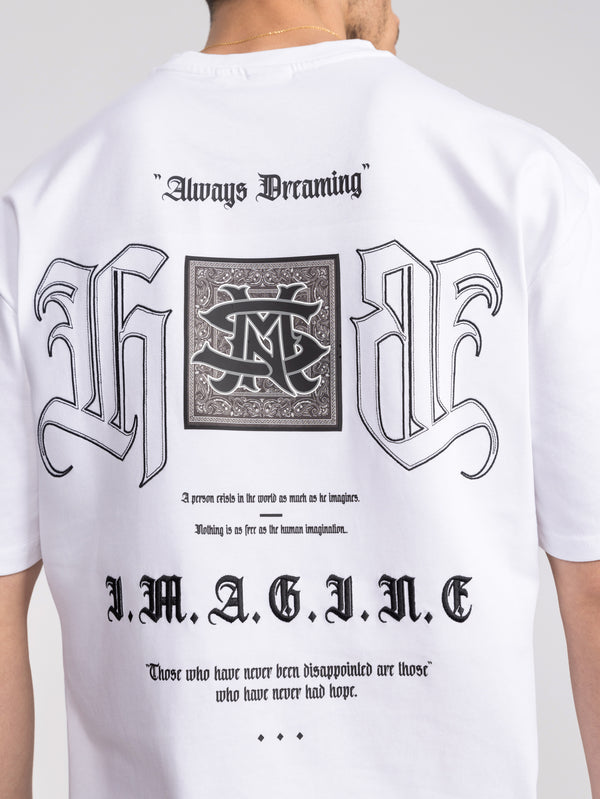 T-SHIRT OVER SIZE White / XXS