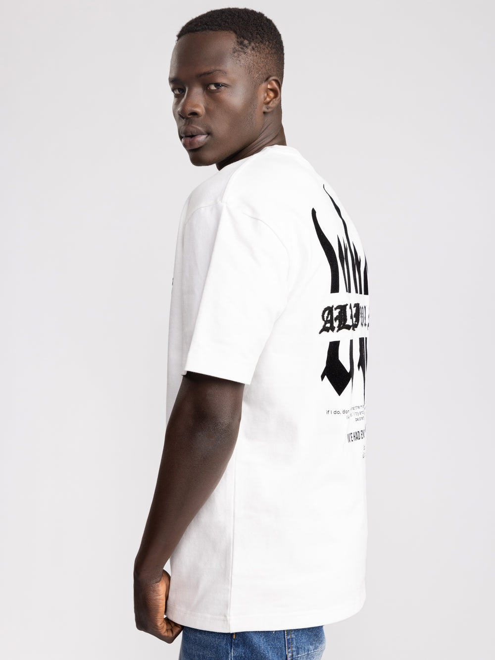 T-SHIRT OVER SIZE Cream / XXL