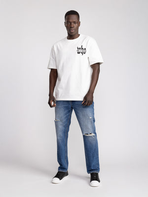 T-SHIRT OVER SIZE Cream / XXL