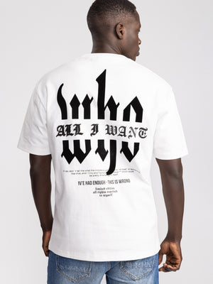 T-SHIRT OVER SIZE Cream / XXL