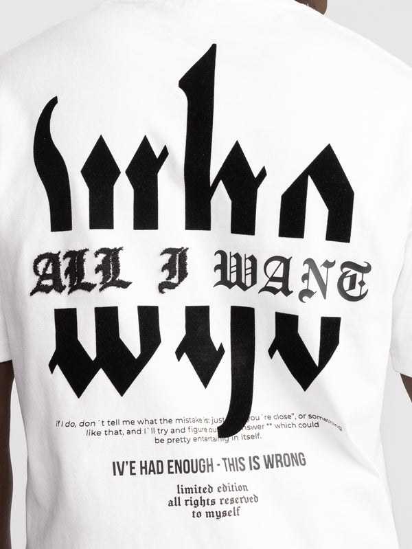 T-SHIRT OVER SIZE Cream / XXL
