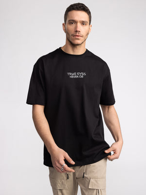 T-SHIRT OVER SIZE Black / XXS