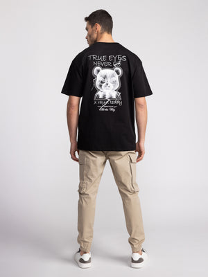 T-SHIRT OVER SIZE Black / XXS