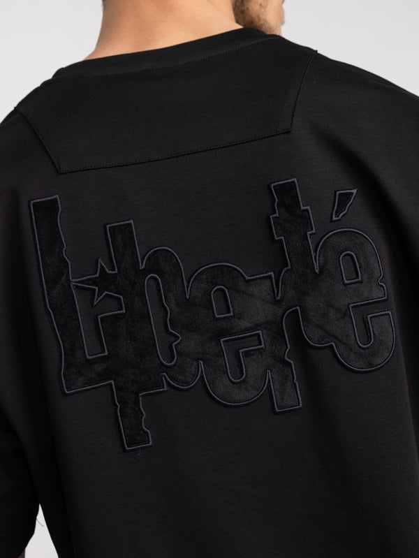 T-SHIRT OVER SIZE Black / XXS