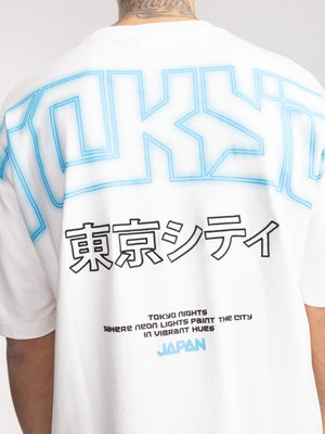 T-SHIRT OVER SIZE White / XXS