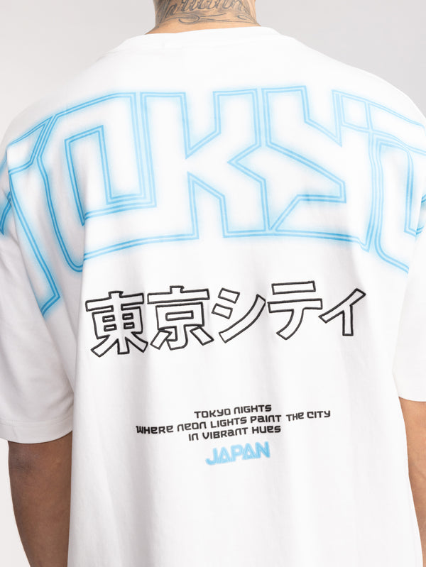 T-SHIRT OVER SIZE White / XXS