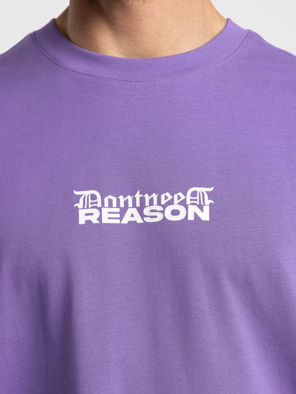 T-SHIRT OVER SIZE Purple / XXS