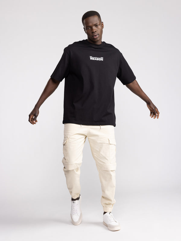 T-SHIRT OVER SIZE Black / XXS